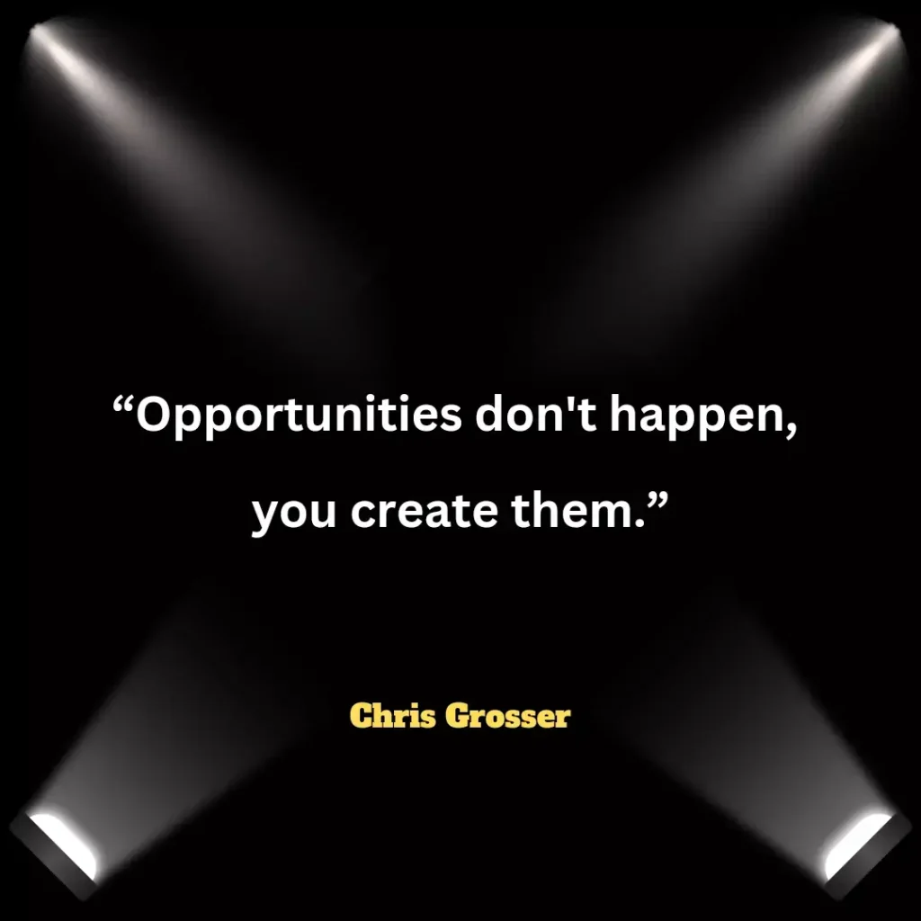 Chris Grosser motivational quote